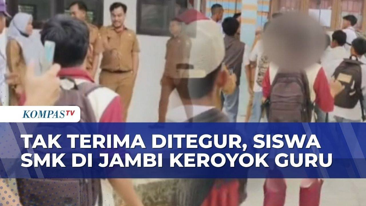 Viral! Guru SMK di Jambi Jadi Korban Pengeroyokan Siswa Usai Beri Teguran | KOMPAS MALAM