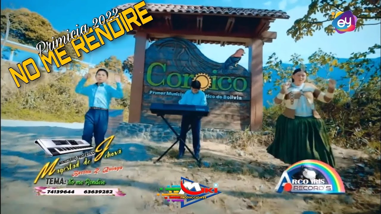 Ministerio Profético MAJESTAD DE JEHOVÁ | NO ME RENDIRÉ | Primicia 2022 ArcoIris 📀