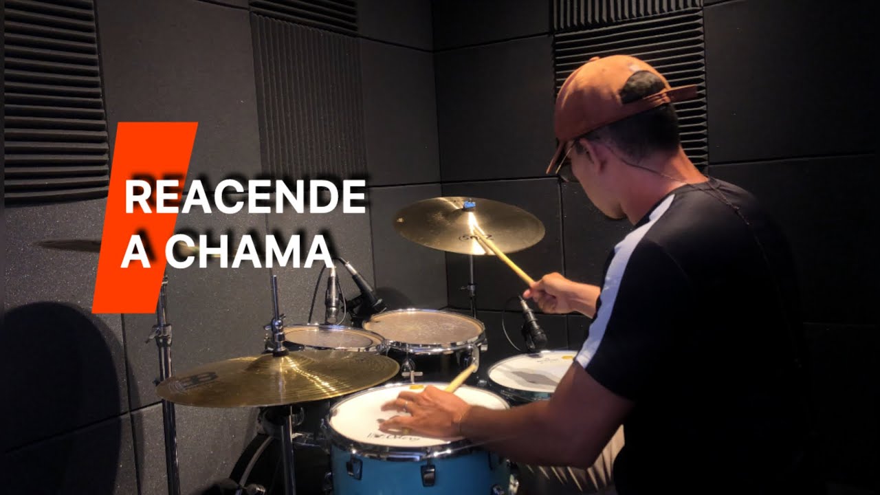 REACENDE A CHAMA | Sued Silva - Gabriel Marques (DRUM COVER)