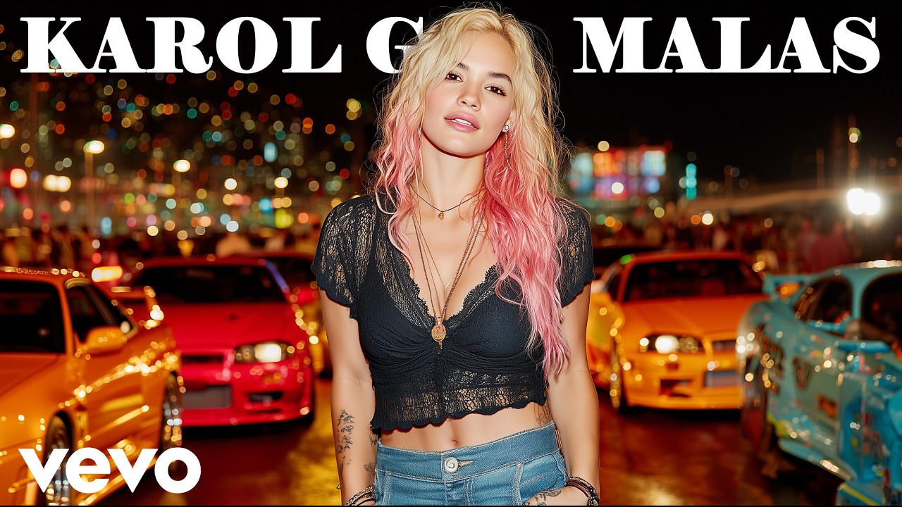 KAROL G - LAS MALAS (Official Lyrics Video)