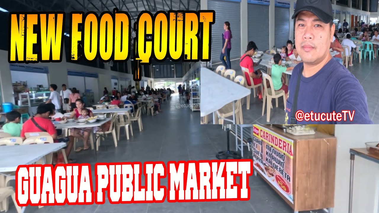 The New Food Court at Guagua Public Market | Guagua Pampanga