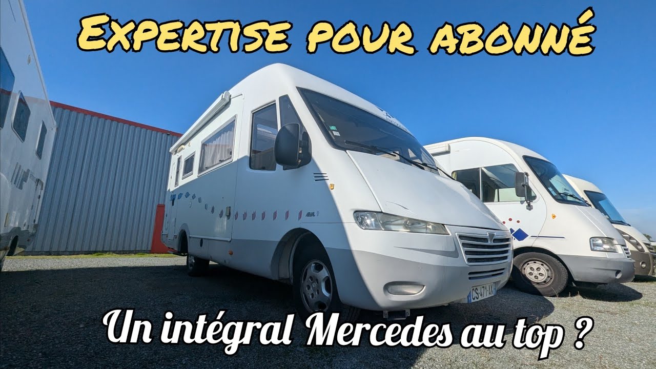 Expertise de camping-car : Un Intégral Autostar Aryal sur Mercedes digne d'un appartement !