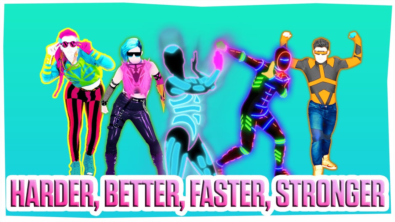Just Dance Fanmade Mashup - Harder, Better, Faster, Stronger by Daft Punk (Robots)