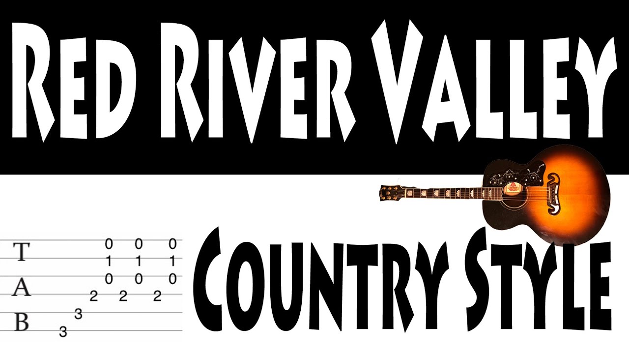 Red River Valley Guitar Tab Country Style