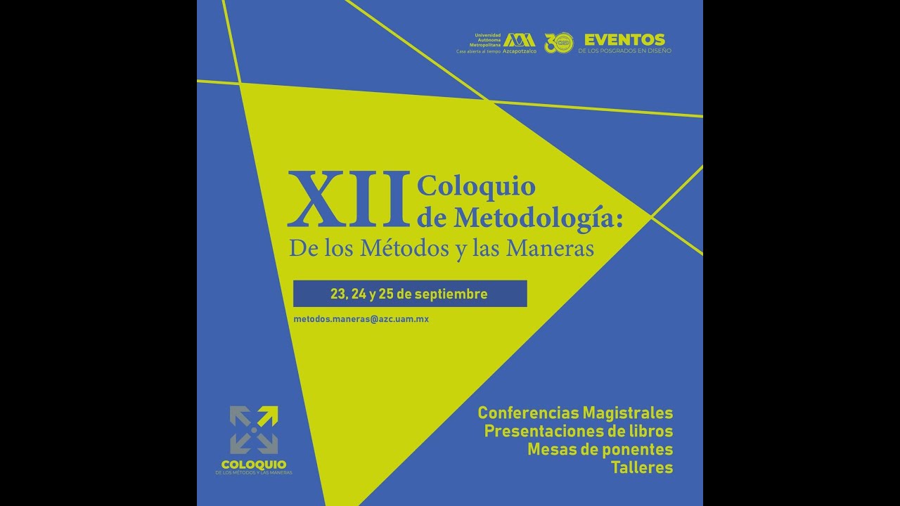 XII Coloquio de Metodología De los métodos y las maneras. Mesa 9