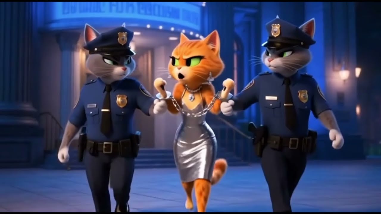 One chance to save here mom #catstory #animation #funny #animals 