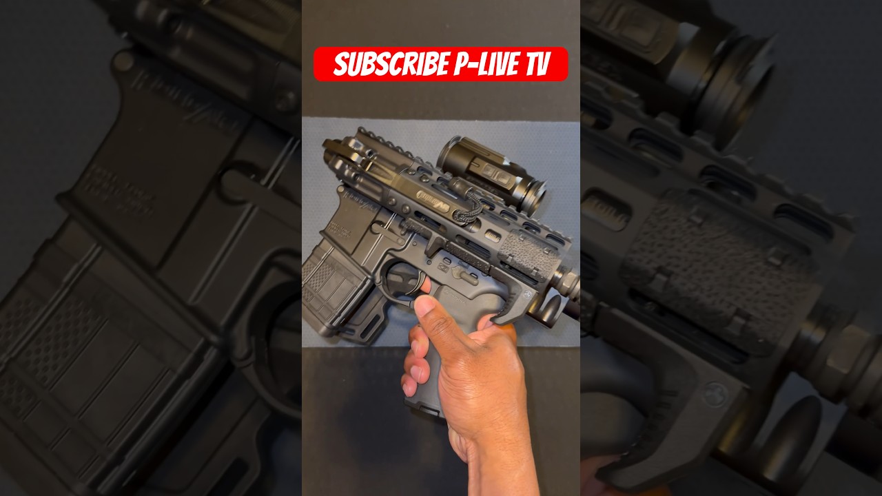 Best Foldable AR-15 - New FoldAR Backpack Pistol, 223 Wylde #shorts #gun #folding #shooting