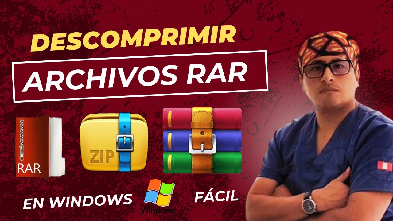 Como Descomprimir Archivos RAR y ZIP En Windows 🔍