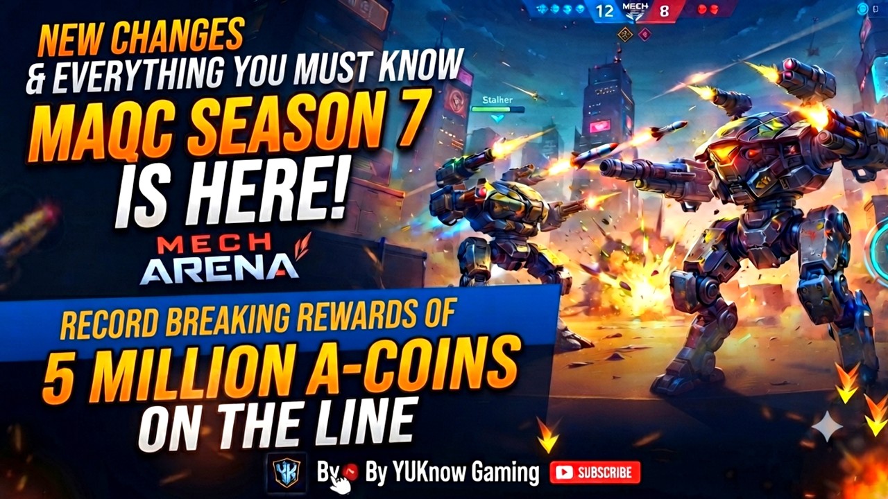 WHAT IS MAQC & HOW DOES MAQC WORKS IN MECH ARENA // PART 1 #mecharena #maqcseason7details #maqc