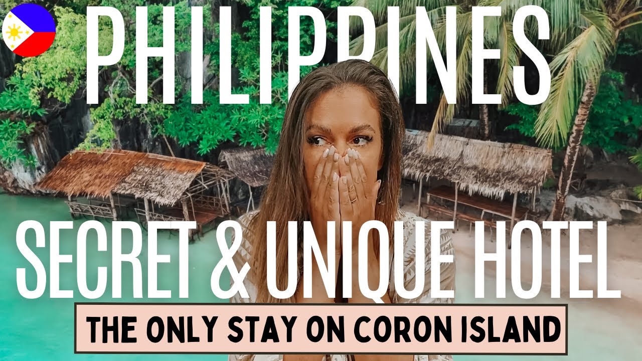 🇵🇭 The most UNIQUE hotel in Philippines! | Coron Island
