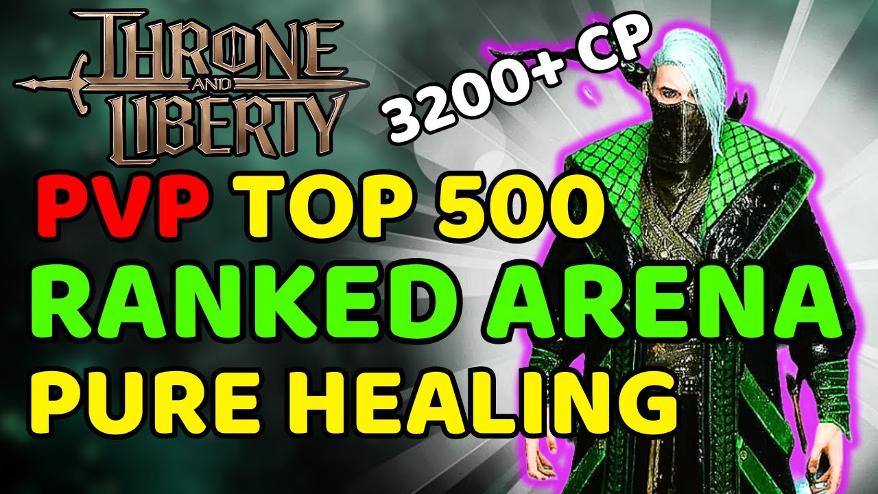 Hitting TOP 500 RANKED Arena PURE HEALING | Bow/Wand | Full Gameplay | Throne and Liberty