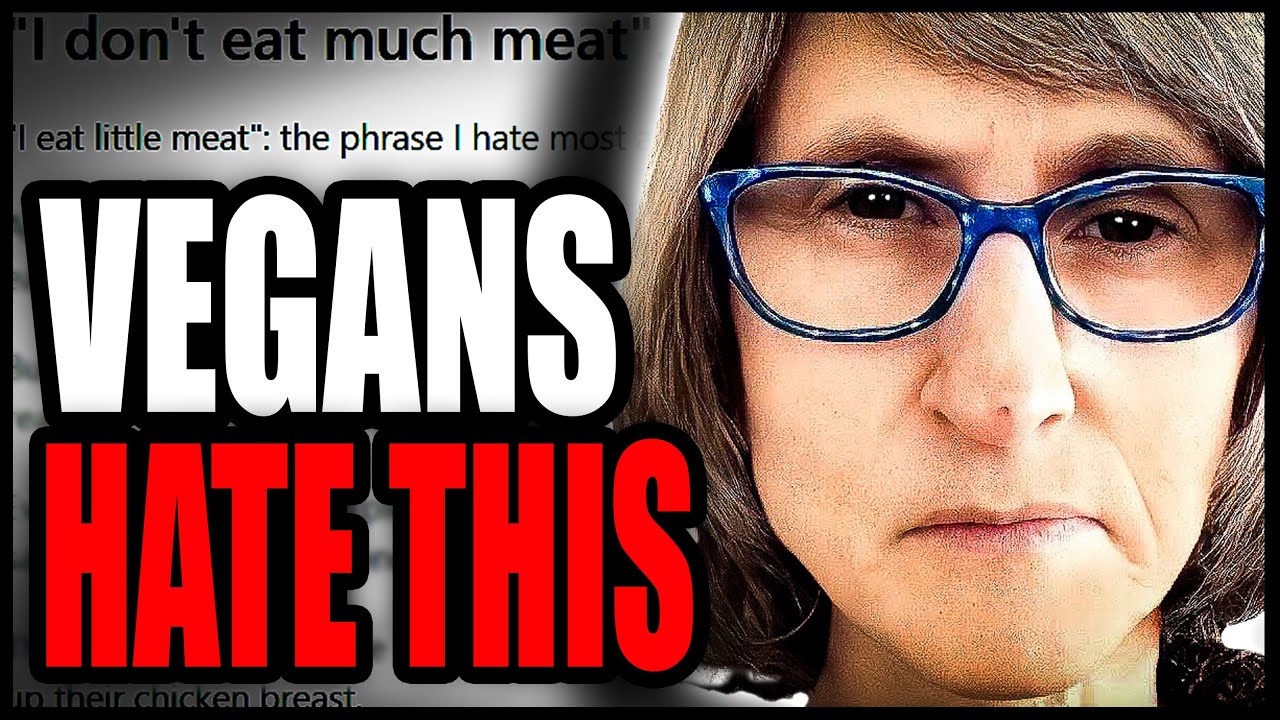 These Insane Militant Vegans HATE When People Eat Less Meat