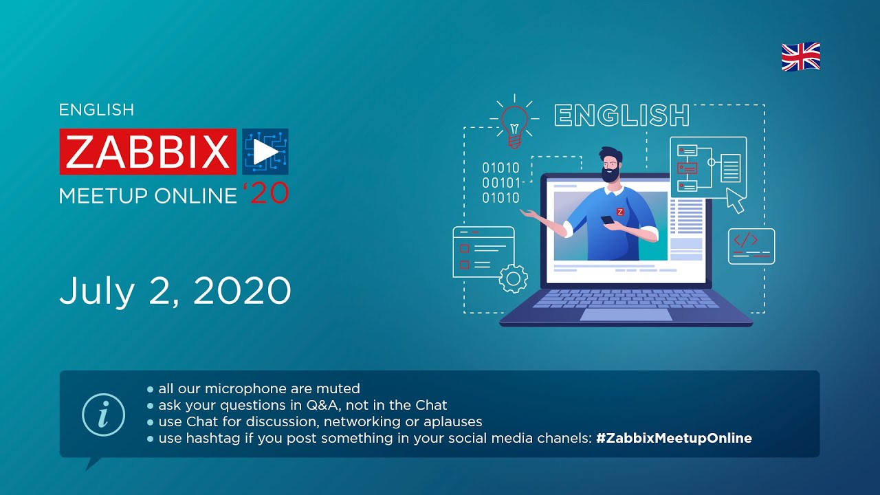 Second Zabbix Meetup Online 2020 in English