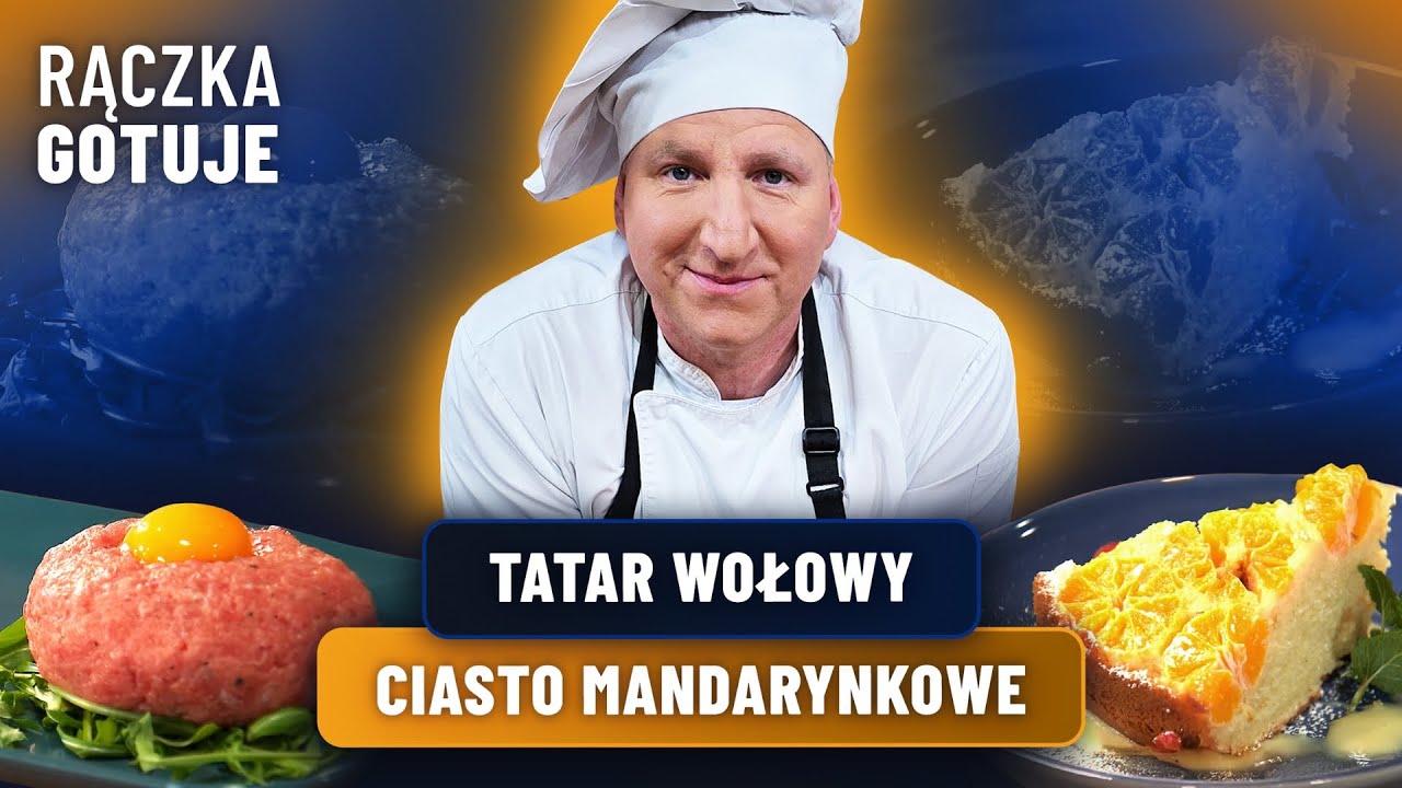 PACHNĄCY DOMOWY CHLEB, TATAR WOŁOWY I CIASTO MANDARYNKOWE | RĄCZKA GOTUJE