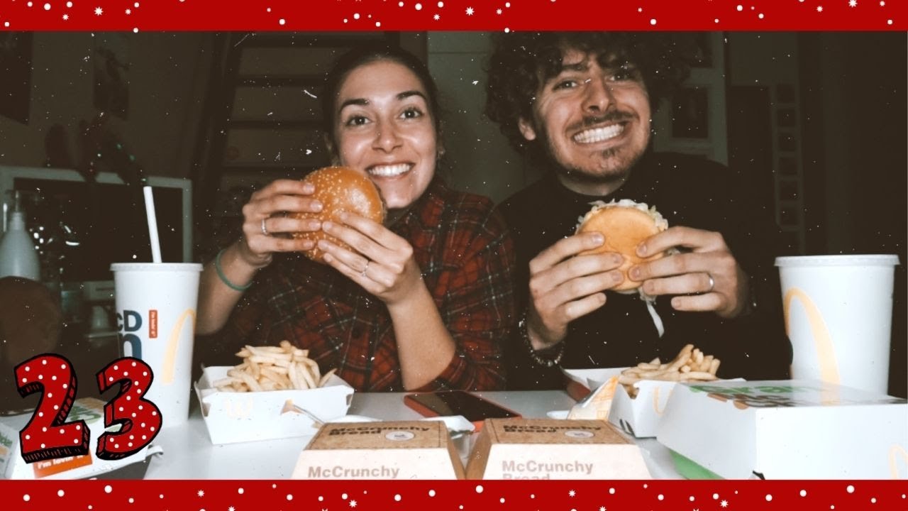 MUKBANG MCDONALD'S e UNBOXING 🍔 ||GS|| GSMAS 23