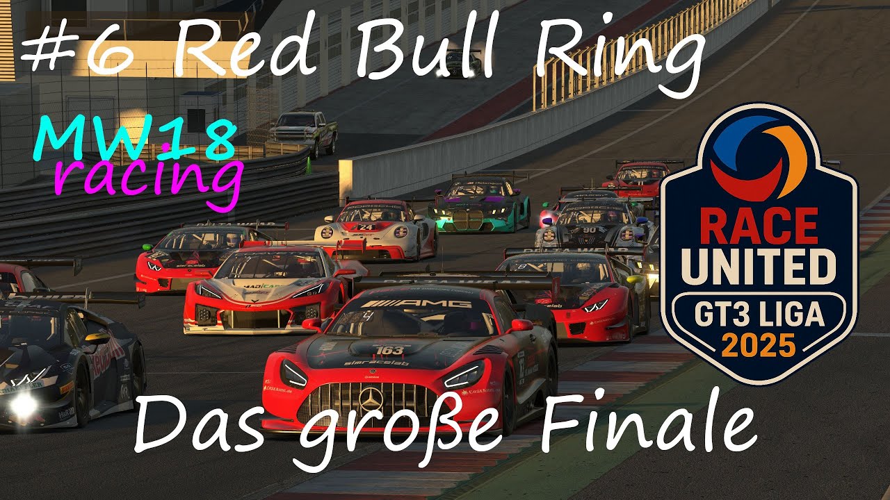 Das große Finale | iRacing Race United GT3 Liga 2025 Rennen 6 Red Bull Ring