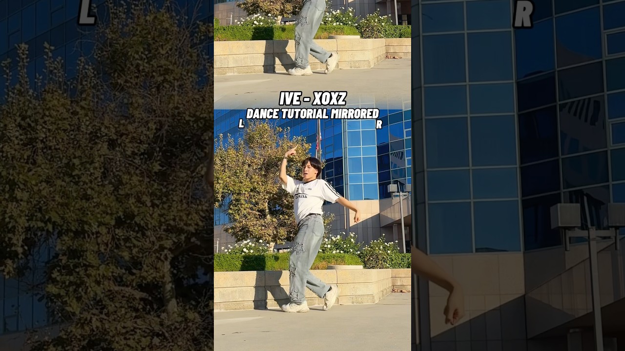 IVE - &lsquo;XOXZ&rsquo; Dance Tutorial Mirrored #kpoptutorial