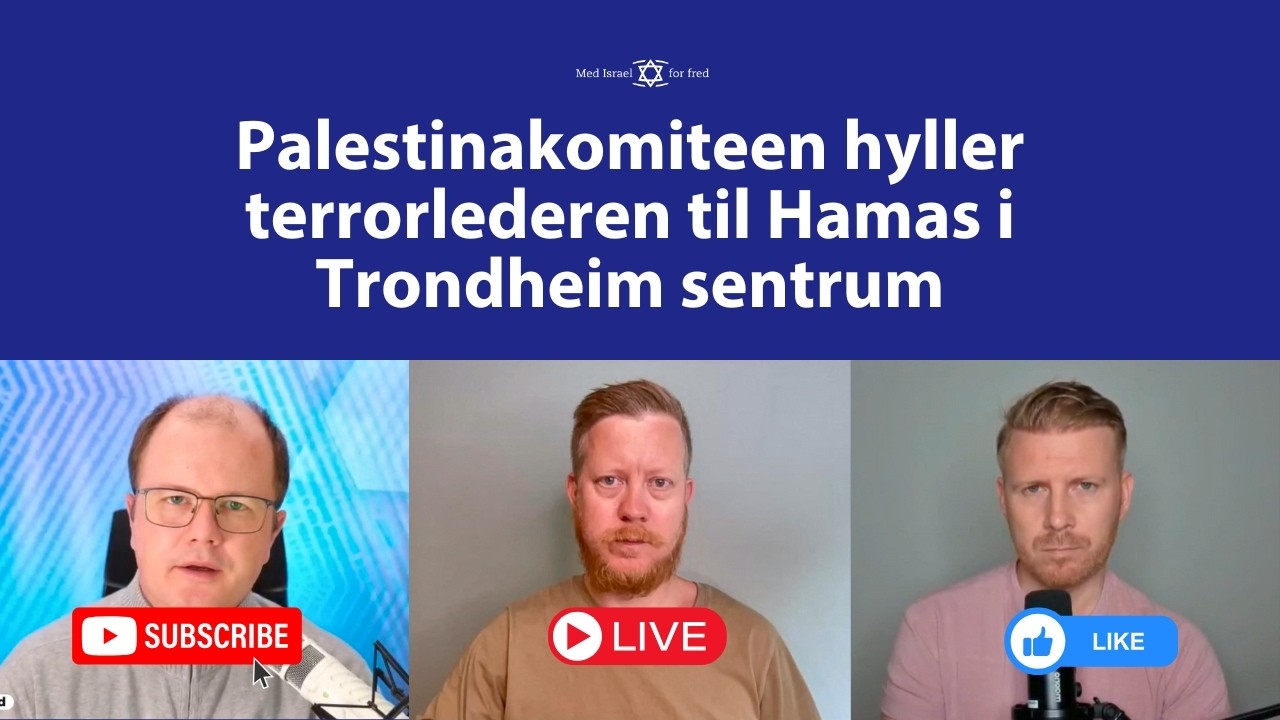 Palestinakomiteen hyller terrorlederen til Hamas i Trondheim sentrum