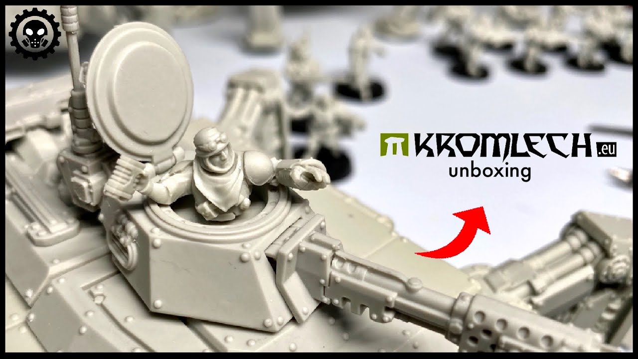 KROMLECH Resin Miniatures Unboxing | New Patreon Partner! 🎨