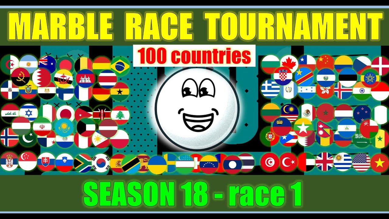 Marble Race Tournament | Season 18 | Race 1