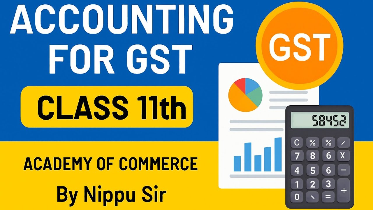 Accounting for GST / #inputGST #outputgst - L2