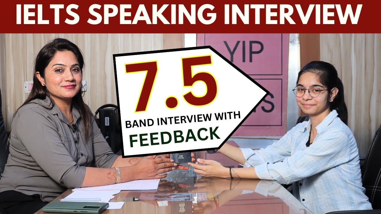 Band 7.5 IELTS Speaking Interview with Feedback 2023 | Sapna Dhamija
