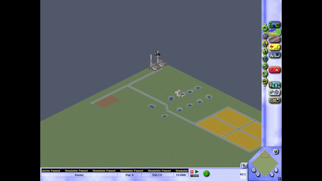 SimCity 3000 - First steps done - Rostec