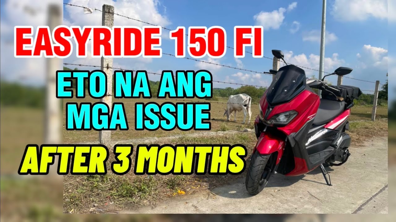 EASYRIDE 150FI UPDATE AFTER 3 MONTHS