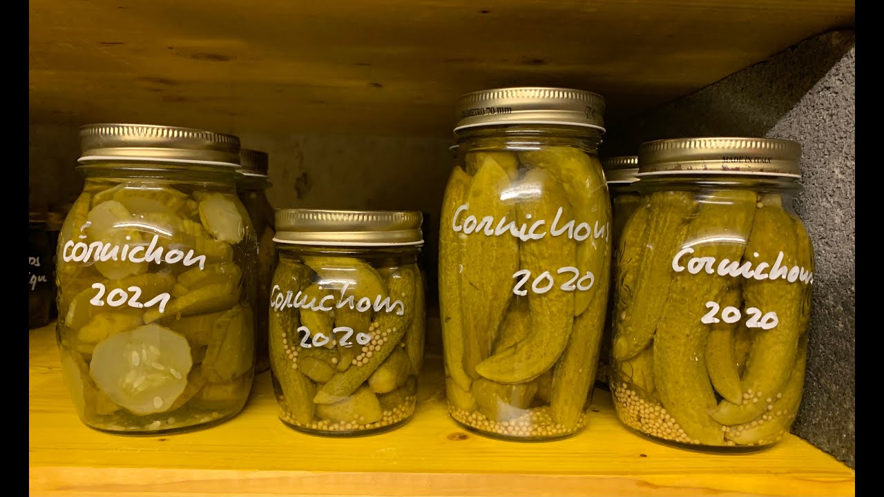Faire ses cornichons au vinaigre