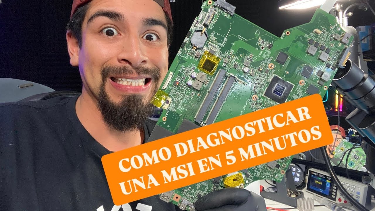 Como Diagnosticar en 5 Minutos una MSI Board MS-16J51