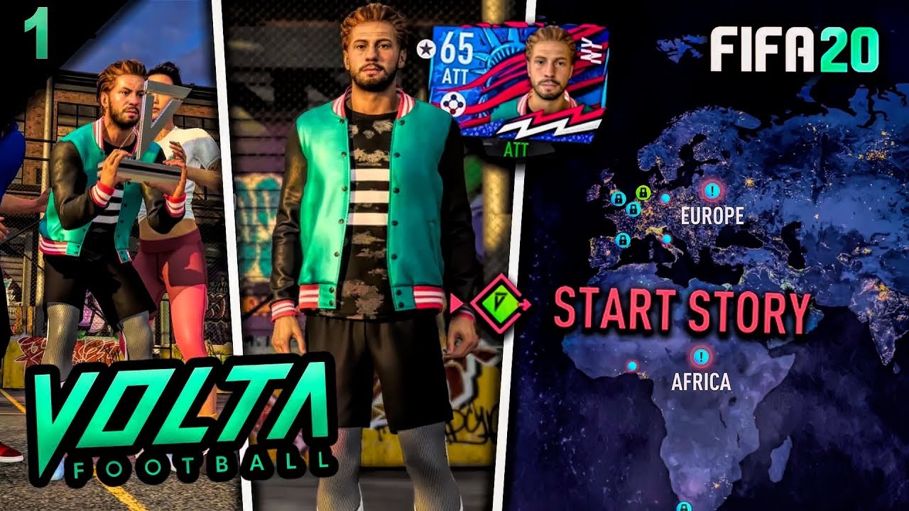 FIFA 20 VOLTA Story Mode Episode #1 - THE START! (Volta Full Movie)