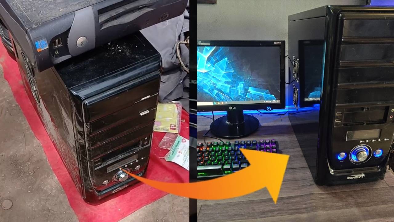 Compré una PC en la feria por $4.000 , funcionará ? Sirve para juegos . Ferias, tianguis, mercadillo