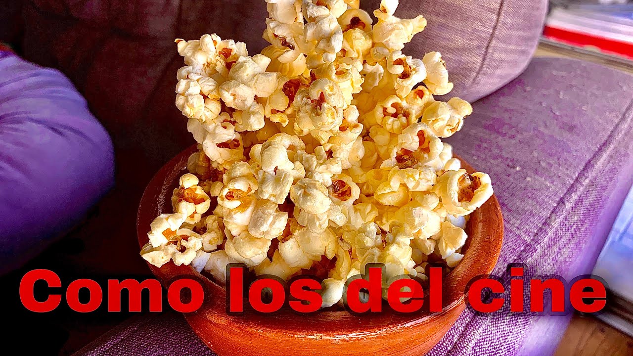 POCHOCLOS DULCES- palomitas de ma&iacute;z- COMO LOS DEL CINE