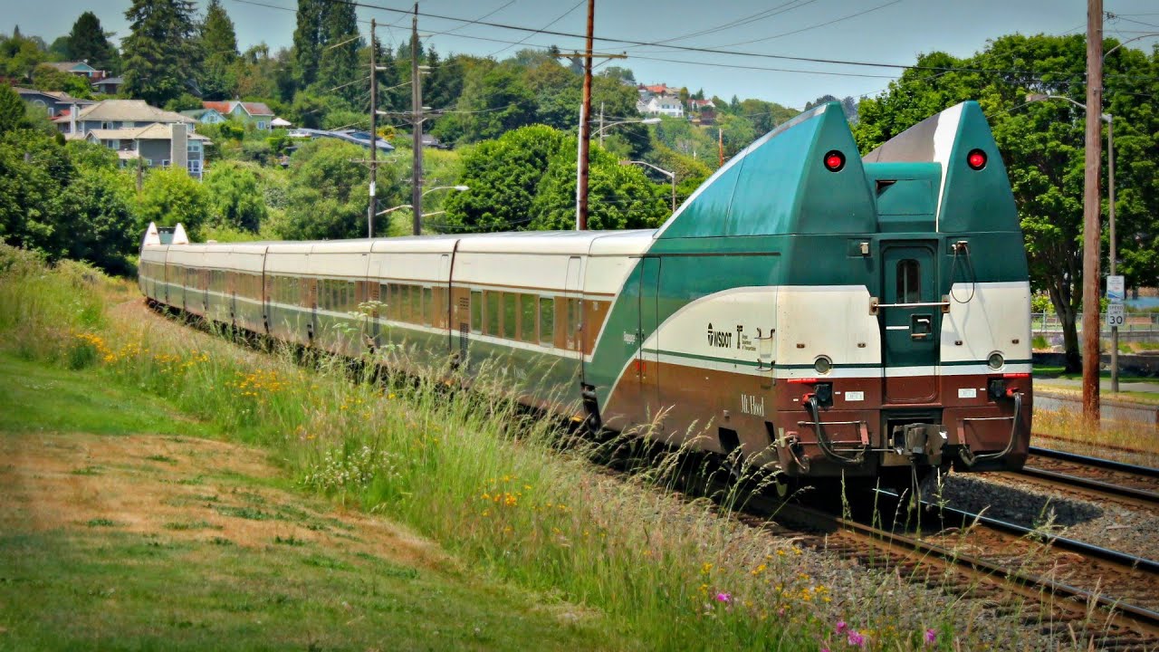 Unusual and Rare Amtrak Cascades Trains!