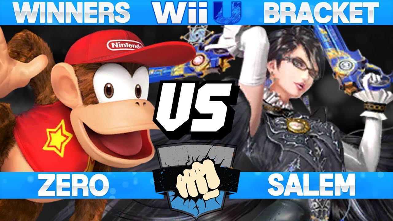 Collision XIV - ZeRo (Diddy Kong) vs Salem (Bayonetta) - SSB4 Winners - Smash Wii U