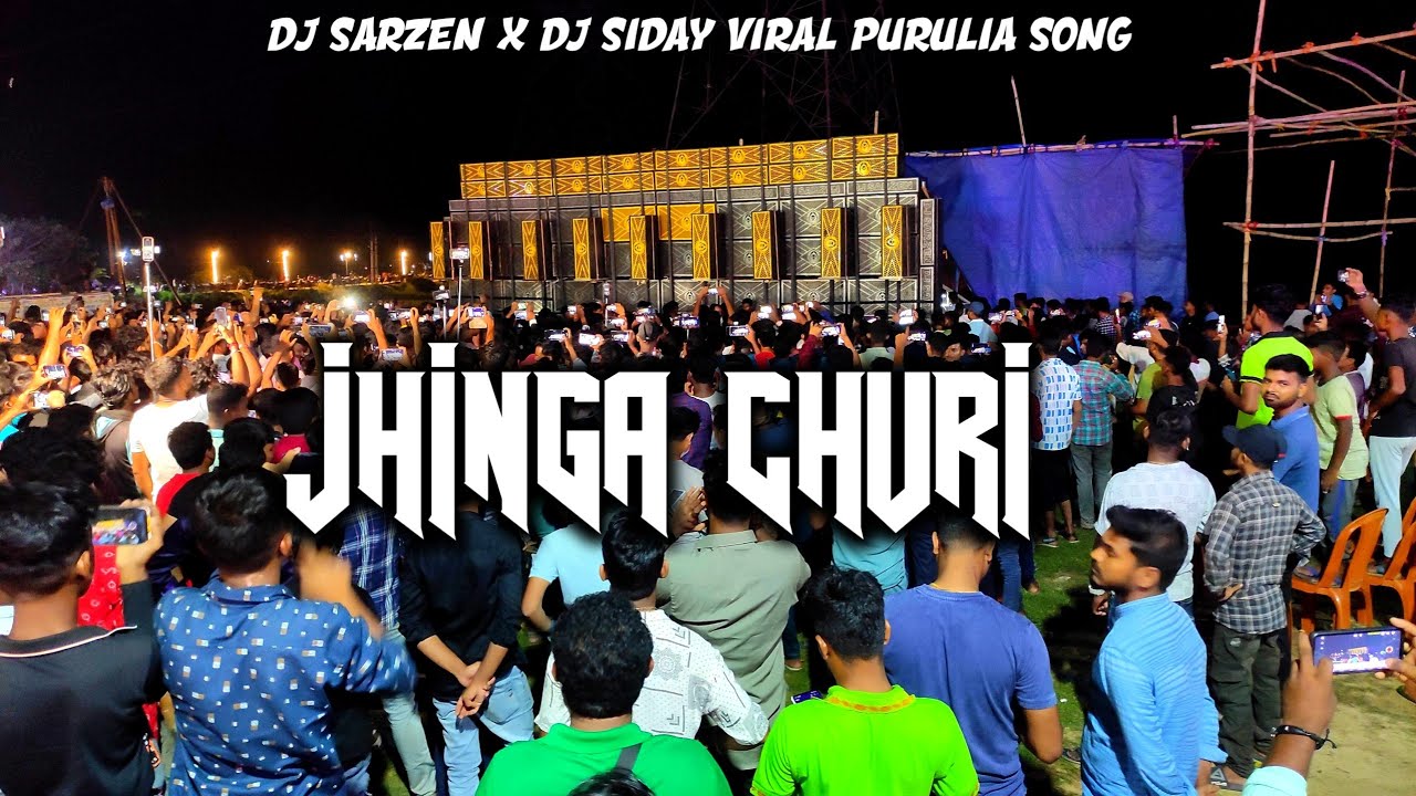 Dj Sarzen Jhinga Churi Dj Siday Viral Song 2025 Narajole Medinipur 🔥