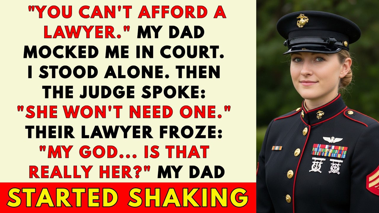 I Stood Alone in Court as My Dad Mocked Me—Until His Lawyer Froze: “My God… Is That Really Her?”