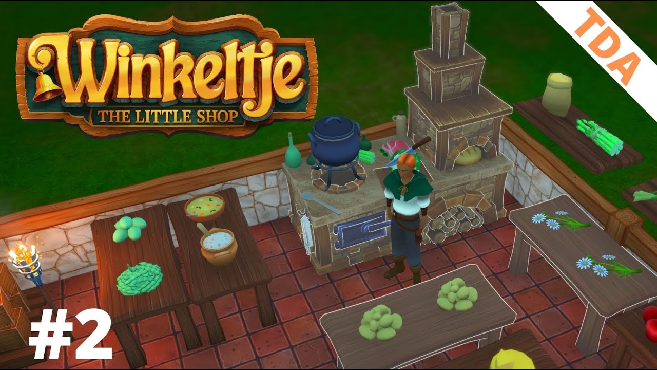 We hire some help and fire up the stove | Winkeltje | #2 | Let's Play/Tutorial