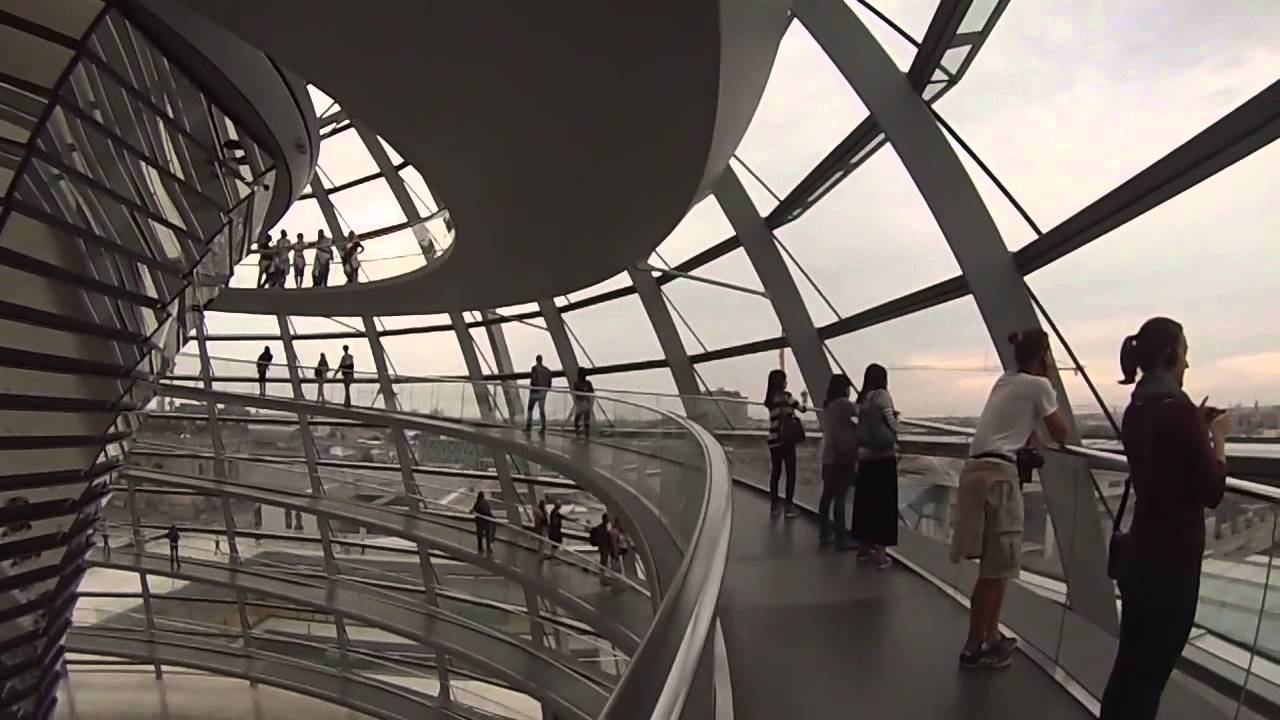 Berlin, Germany - Reichstag Dome at the Bundestag HD (2013)