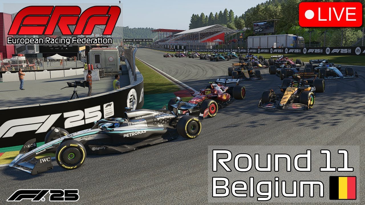 ERF1 Round 11 Belgium 🇧🇪 | F1 25
