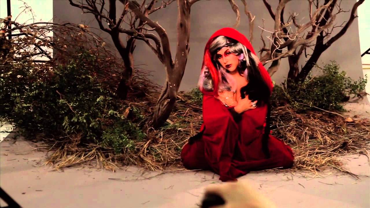 Daniella Monet and Melanie Mills Behind the Scenes Little Red Riding Hood Glitter&Glam