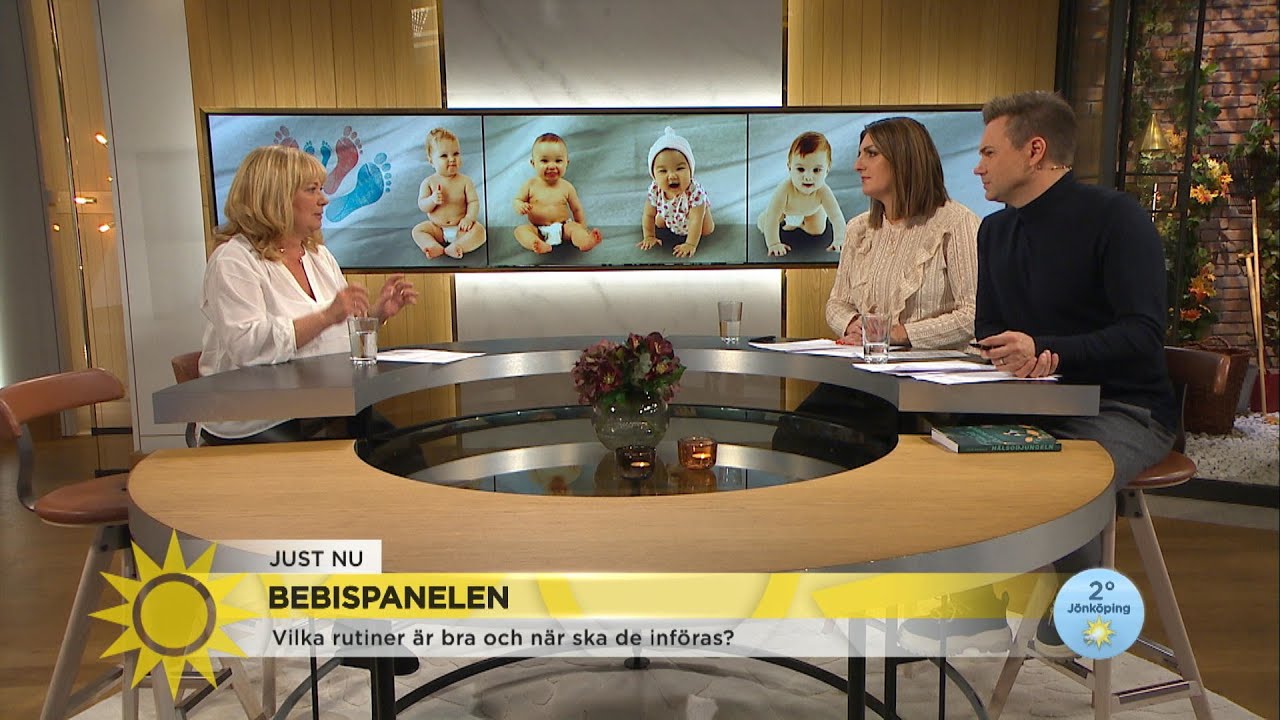 ”Hur lyckas man med bebisens sömnrutiner?” - Nyhetsmorgon (TV4)