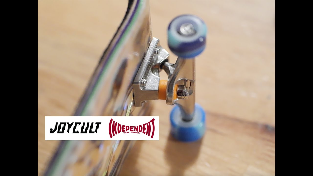 Подвесы для фингерборда JoyCult x Independent, полная версия, Майк Шнайдер, 2025 год.