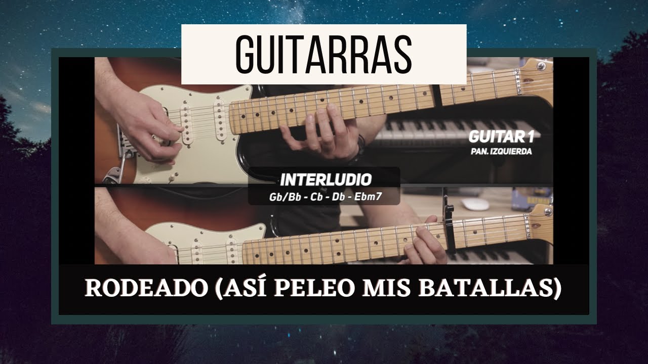 Rodeado - Así Peleo Mis Batallas (Surrounded - Fight My Battles) | UPPERROOM | Tutorial Guitarras