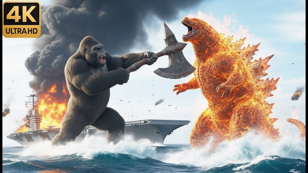 When Titans Collide: Godzilla vs. Kong's Best Fights