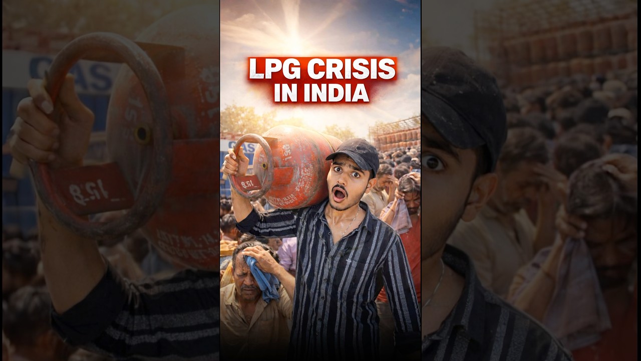 Gas cylinder Khatam? 😱LPG crisis in India. #shorts #lpg