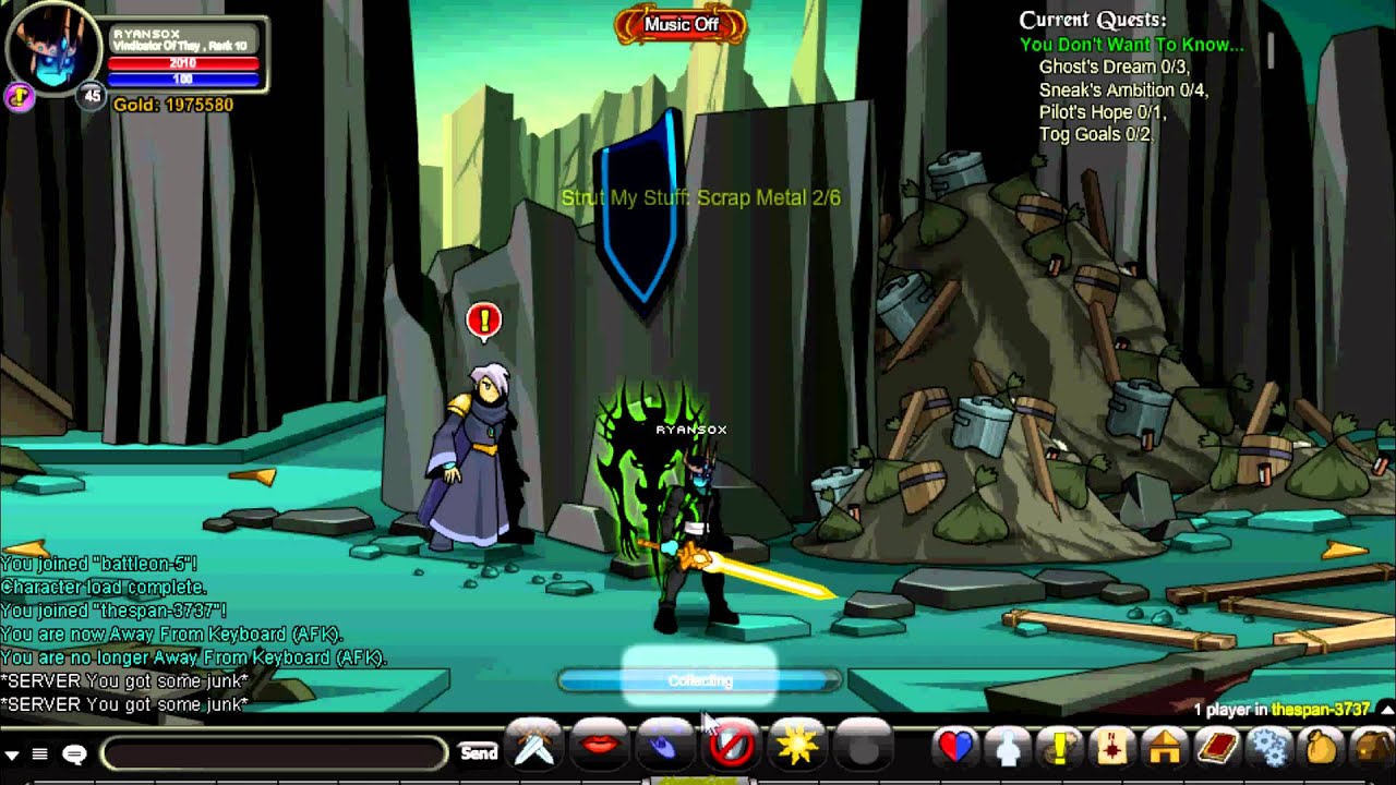 AQW Tutorial - Chronospan Reputation Farming