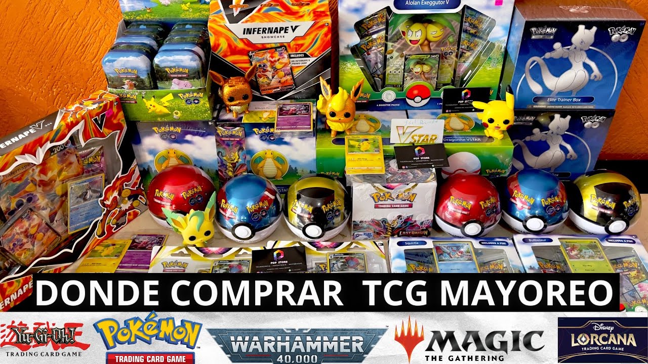 Donde comprar Cartas #PokemonTCG  original de MAYOREO | #yugiohTCG | Disney #lorcanaTCG | #MagicTCG