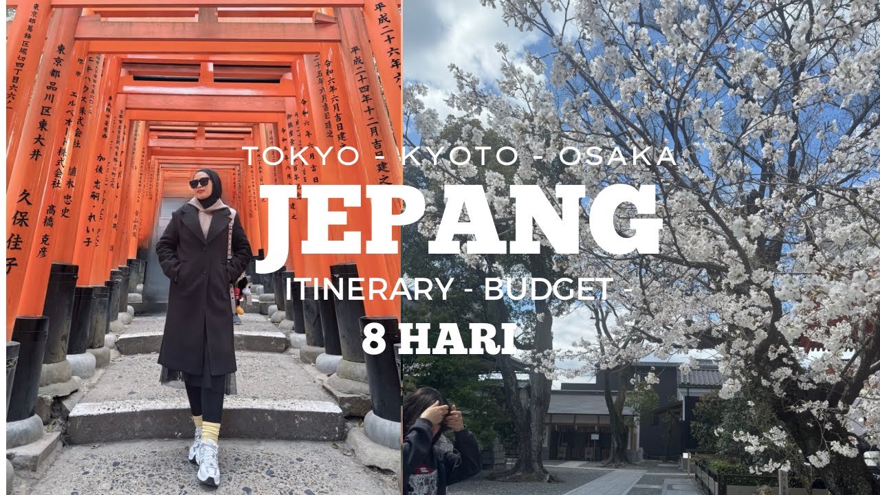 TIPS PERTAMA KALI KE JEPANG 🇯🇵 Itinerary  dan budget 8 Hari di Jepang ke mana aja ??