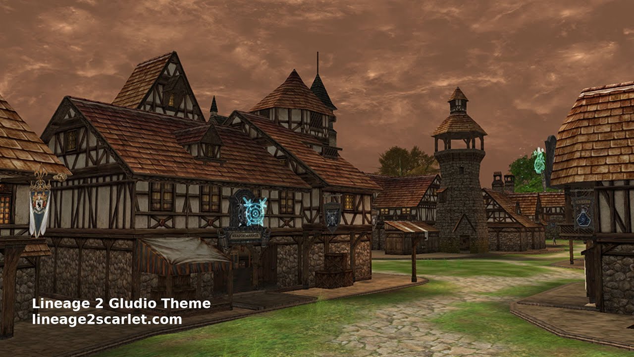 Lineage 2 Gludio Theme Song (Lineage 2 SCARLET servers)